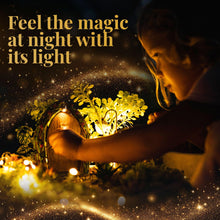 Load image into Gallery viewer, Opening Fairy Door & Window Set for Trees - Fairy Garden Kit with Light, Decor