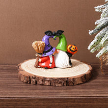 Load image into Gallery viewer, Pzuryhg Halloween Gnomes, Garden Gnomes, Spring Gnomes, Outdoor Gnomes Decorations, Gnomes Couple Decorations, Flower Gnomes Ornaments Decor, Summer Gnomes Figurines, Kiss Gnome Statue For Home