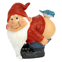 Load image into Gallery viewer, Design Toscano QM22997 Loonie Moonie Bare Buttocks Garden Gnome Statue, Medium 20.25 cm, Polyresin, Full Color