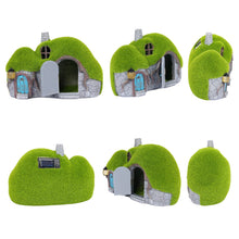 Load image into Gallery viewer, Darkdec Garden Statues Outdoor Decor - Fairy House with Waterproof Solar Lights Resin Figurines for Yard Lawn Porch Outside Ornament or Garden Gift