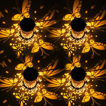 Load image into Gallery viewer, Birthday Gifts for Women, Solar Garden Ornaments Outdoot Butterfly Solar Lanterns Garden Decorations Lights, Perfect Butterfly Gifts for Women Mum Grandma, Birthday Presents Unique