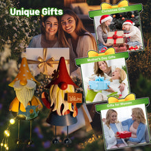 Load image into Gallery viewer, HONGLAND Metal Gnome Yard Art -18 Inch Garden Gnomes Statues Outdoor Decor with Watering Can Solar Lights -3D Outdoor Figurines for Patio Yard Lawn Porch Ornament Gardening Gifts