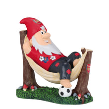 Load image into Gallery viewer, FOCO Officially Licensed Arsenal FC Football Hammock Garden Gnome