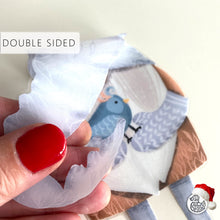 Load image into Gallery viewer, Dizzy Duck 5 Christmas Gonk Window Stickers Decal Cling Xmas Gnome Decoration - Large