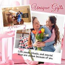 Load image into Gallery viewer, twinbling Solar Garden Fairy Decor for Outside Highland Cow with Flowers, Butterflies and 5 LED Lights, Outdoor Decorate Yard Gifts for Table Terrace Lawn Birthdays Grandma Mom