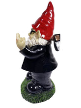 Load image into Gallery viewer, Garden Gnome,MIMACHI Garden Gnome with Axe 10" Tall, Garden Gnomes Outdoor Funny, Gangster Gnome Statue Garden Axe Funny Garden Decoration for Lawn Yard Patio