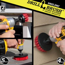 Load image into Gallery viewer, Cleaning Supplies - Drill Brush - Outdoor Power Scrub Brush Kit - Bird Bath - Garden Statues - Gnome - Outdoor Water Fountain - Monuments - Headstones - Granite Cleaner - Deck Brush - Algae, Mold