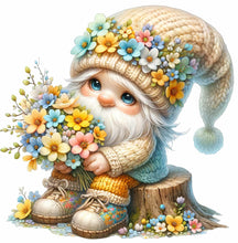 Load image into Gallery viewer, x12 Gnome Gonk Spring Glass Vinyl Decal Stickers Colour 2 Size's px721