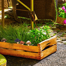 Load image into Gallery viewer, Peohud 12 Pack Ceramic Garden Mushrooms, Fairy Garden Decorations Ornaments Outdoor, Lawn Ornament Decor Ceramic Mushrooms for DIY Shed Flowerpot Plants Statue, 4.7 Inch