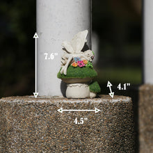 Load image into Gallery viewer, A.F.N.A.L Fairy Outdoor Statue with Solar Light Garden Decoration Gift for Patio, Porch & Lawn, Waterproof Resin Sculpture Sleeping Fairy Figurine Ornament, 7.6" x 4.5" x 4.1"