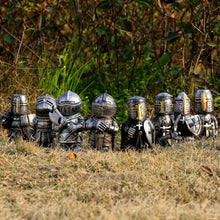 Load image into Gallery viewer, Garden Knight Gnome Statue Ornament-Resin Knight Desktop Ornament, Soldier Miniature Figure Collection Home Decoration,