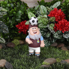 Load image into Gallery viewer, FOCO Officially Licensed Aston Villa FC Header Ball Football Garden Gnome