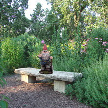 Load image into Gallery viewer, Wowser Angry Garden Gnome with a Shovel, Freestanding Figurine, Unique Outdoor Décor, Funny Gift, 9 Inches