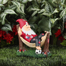 Load image into Gallery viewer, FOCO Officially Licensed Arsenal FC Football Hammock Garden Gnome