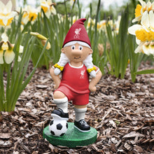 Load image into Gallery viewer, FOCO Official Liverpool FC Female Football Garden Gnome
