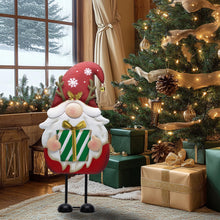 Load image into Gallery viewer, TERESA'S COLLECTIONS Large Standing Santa Gonks, 61cm Outdoor Christmas Decorations, Metal Gnome Ornaments for Home, Pathway, Porch, Red