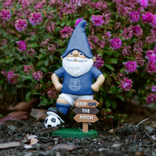Load image into Gallery viewer, FOCO EPL Everton Football Premier League Championship Keep Off The Pitch Garden Gnome Ornament Indoor/Outdoor…