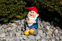 Load image into Gallery viewer, Fisher Garden Gnome Figurine Statue for Lawn Ornaments, Indoor or Outdoor Decoration | 7.9 Inches Tall Polyresin