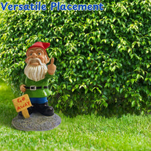 Load image into Gallery viewer, Go Away Gnome with Middle Finger, Gnome Flipping The Middle Finger, Garden Gnomes Decoration, Funny Gnomes Inappropriate, Christmas Lawn Ornaments, Outdoor Statues Decorations (Go Away, S)