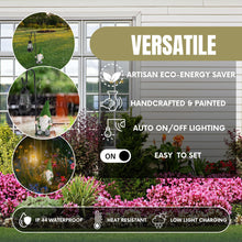 Load image into Gallery viewer, Dcmkimilv Garden Outdoor Decor Statues Figurine Solar Lights Stakes, Gifts for Mom,Patio Balcony Yard Lawn Ornament Decor,Waterproof Decorative Lights,Year-Round Delight