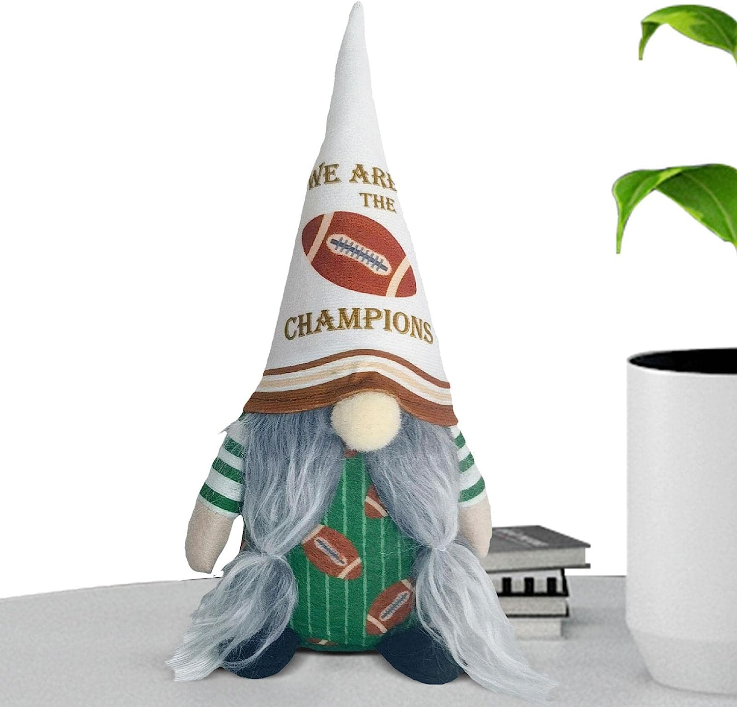 Huaxingda Standing Football Gnomes - Swedish Nisse Tomte Standing Gnom 