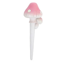 Load image into Gallery viewer, Happyyami Garden Glowing Resin Mushroom Stake Outdoor Decor for Lawns Flower Pots Miniature Landscapes Lifelike Garden Mushroom Ornament for Patios Front Porches
