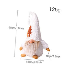 Load image into Gallery viewer, Cabilock Gnome Figurine Dwarf Christmas Decorations Fabric Gnome Doll Home and Garden Ornament
