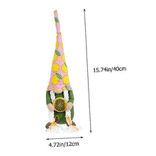 Load image into Gallery viewer, VALICLUD Lemon Gnome Doll Ornament Swedish Gnome Decoration for Home Garden Holiday Decor for Living Room Bedroom Office Adds Touch of Whimsy and Luck

