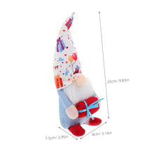 Load image into Gallery viewer, Ciieeo Scandinavian Gnome Doll Birthday Dwarf Decor Plush Elf for Home Party Decoration
