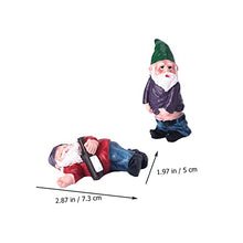 Load image into Gallery viewer, Cabilock Micro Landscape Dwarf Garden Decor Resin Miniature Gnomes for Garden Desk and Party Decorations
