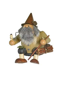 Rudolphs Schatzkiste Smoker Edge Stool Forest Gnome W x H x D 15 x 16 x 12 cm