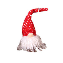 Load image into Gallery viewer, VALICLUD 2pcs christmas decorations indoor xmas hanging decor ornament christmas hanging swedish gnomes lighting plush swedish gnome doll plush gnomes glowing Gnome home decoration LED Tom
