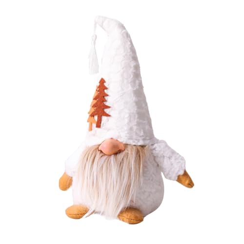 Cabilock Gnome Figurine Dwarf Christmas Decorations Fabric Gnome Doll Home and Garden Ornament