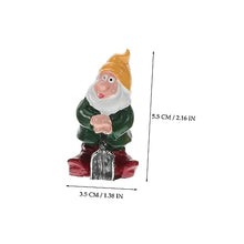 Load image into Gallery viewer, Ciieeo Decorative Garden Miniature Dwarf Adornments Resin Gnome Doll Dwarf Doll Ornament
