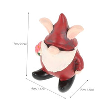 Load image into Gallery viewer, Toyvian 4pcs Outdoor Gnome Decor Resin Gnome Statues for Christmas Garden Decoration Durable Splashproof Festive Ornaments for Holiday Ambiance
