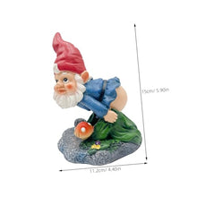 Load image into Gallery viewer, BESPORTBLE Water Decoration Resin Gnome Pipe Extender Gutter Ornament Cover for Garden
