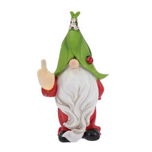 Load image into Gallery viewer, Happyyami Solar Garden Ornaments Garden Gnome Statue Solar Path Lights Outdoor Decor
