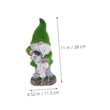 Load image into Gallery viewer, Ciieeo Solar Lawn Gnome Lamp Compact Gnome Statue for Garden Decor Energy Saving Solar Powered Light for Outdoor Use for Flower Beds Patios Present for Friends
