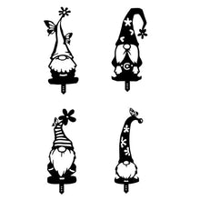 Load image into Gallery viewer, Exquisite Garden Stake Outdoor Sculpture 4 Pieces Decorative Gnomes Ornament Neighbors Garden Gnomes For Outside Large Hollow Out
