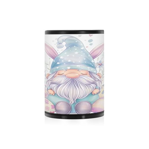 Gnomes with Colorful Eggs Car Smoking Ash Tray Smokeless Ashtray for Car Portable Cigarette Disposal, Large Portable Ashtray