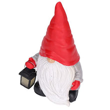 Load image into Gallery viewer, Garden Gnome Statue Resin Sculpture Ornament Lifelike Handcrafted Decor for Home Garden Courtyard Desktop Decoration Color As Shown Size 18cm 7.1in
