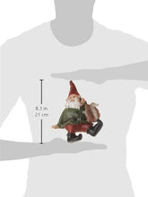 Load image into Gallery viewer, Garden Gnome Statue - Osbert the Garden Gnome Shelf Sitter - Outdoor Garden Gnomes - Funny Lawn Gnome Statues
