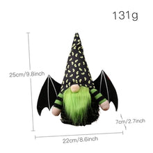 Load image into Gallery viewer, Ciieeo Halloween Gnome Doll Decoration Faceless Dwarf Crafts for Festive Home Decor Lightweight Portable Holiday Ornaments for Desktop Garden Bedroom and Office
