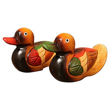 Load image into Gallery viewer, Mllkcao Ornaments for Livingroom Bedroom Wooden Mandarin Duck Home Furnishings Bedroom Bedside Table Cute Ornaments
