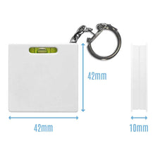 Load image into Gallery viewer, Azeeda &#39;Gonk Gnome&#39; Keyring Tape Measure/Spirit Level Tool (KM00040658)
