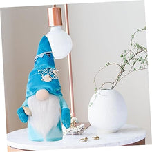 Load image into Gallery viewer, OUNONA Hawaiian Style Gnome Doll Gnome Ornaments Miniature Garden Beach Theme Home Decor
