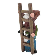 Load image into Gallery viewer, CDQL Garden Gnome Statue, Funny Gnome Figurine, Climbing Funny Gnome Garden Statue, Resins Ornament for Patio, Yard, Lawn, Porch
