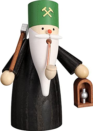 Rudolphs Schatzkiste Smoking Figure Mountain Gnome W x H x D = 9 x 13 x 8 cm