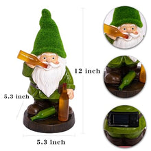 Load image into Gallery viewer, DUSVALLY Funny Garden Gnomes Statue,Outdoor Naughty Gnomes with Beer, Decorations Figurine Ornament for Yard

