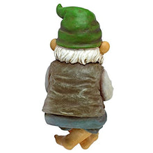 Load image into Gallery viewer, Garden Gnome Statue - Ziggy the Fishing Gnome Sitter - Outdoor Garden Gnomes - Funny Lawn Gnome Statues
